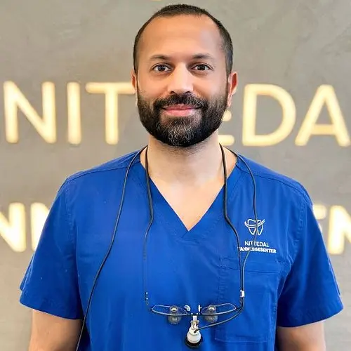 Profilbilde av tannlege Umair Zia