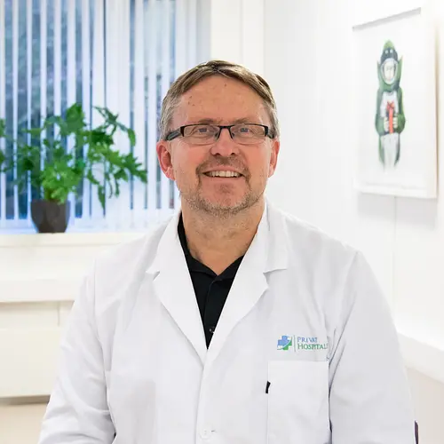 Profilbilde av øre-nese-hals-lege Stein Helge Glad Nordahl